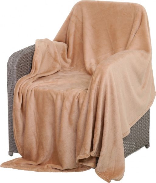 Плед Frannel Ginger Root 160x200 см бежевий La Nuit 