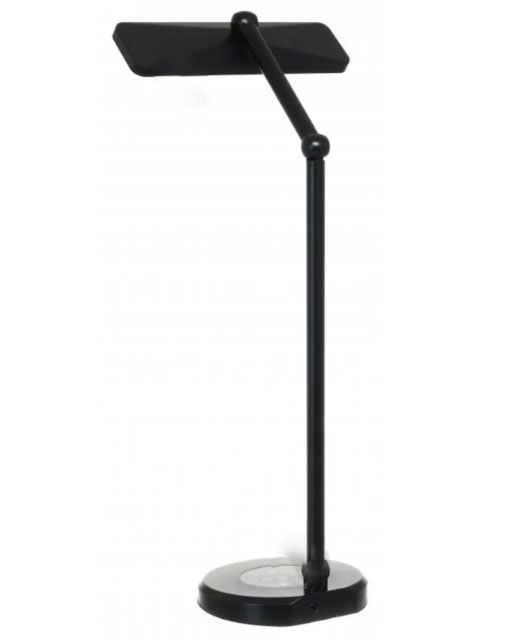 Настольная лампа офисная Luna 12 Вт черный LML-B51442-S