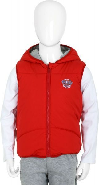 Жилет детский унисекс Соня с капюшоном р.116 красный Н0144 