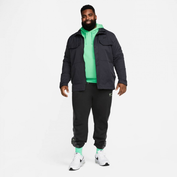 Штани Nike M NSW NIKE AIR FT PANT DQ4202-011 р. S чорний