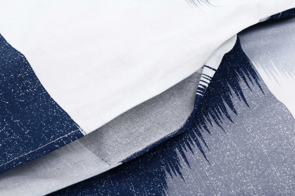 Комплект постільної білизни Basic Північне сяйво фіолетовий Luna 