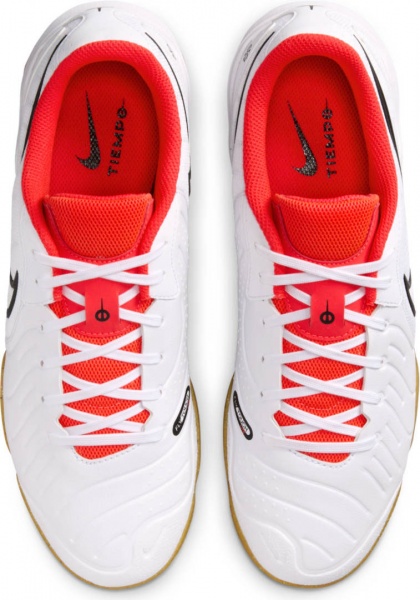 Футзальная обувь Nike NIKE TIEMPO LEGEND 10 ACADEMY IC DV4341-100 р.45,5 белый
