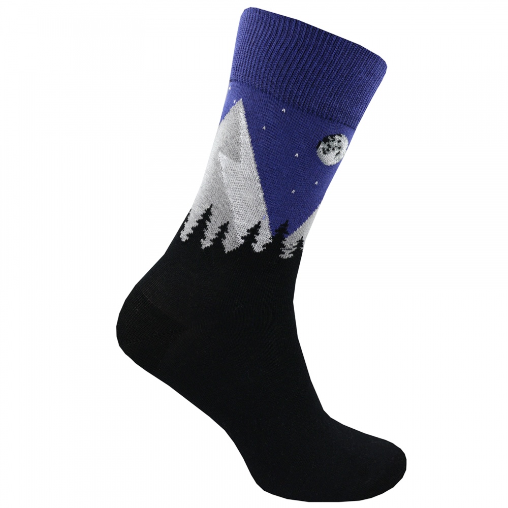 Носки мужские Premier Socks фантазийные Ночь в горах р.27 джинс