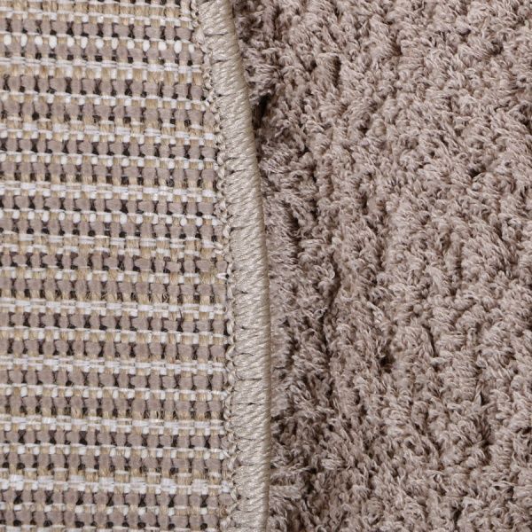 Килим Ozkaplan Karpet Gold Shaggy бежевий О 2x2,9 м