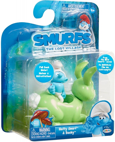 Іграшка Jakks Pacific інерційна Smurfs Hefty on Bucky в блістері 30874 (30872) 