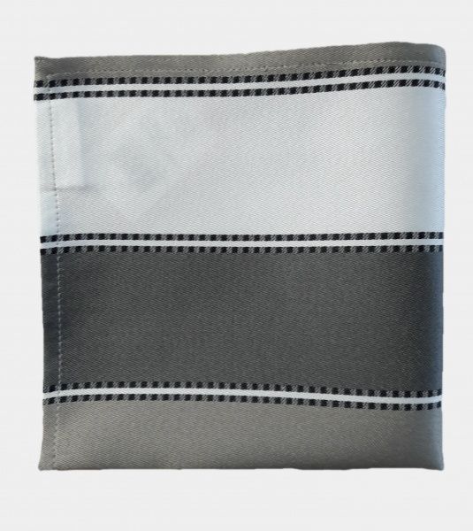 Серветка Едельвіка Затишок 524-19/00 смужка 40x40 см сірий 