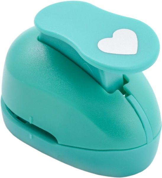 Фигурный дырокол Сердце 1,6 см  Rosa Talent