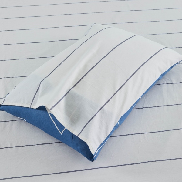 Комплект постільної білизни Montana 1,5 синій La Nuit 