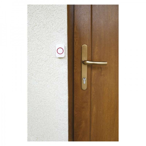 Звонок беспроводной Emos P5732 c кнопкой белый PЗ5732