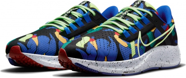 Кроссовки Nike Air Zoom Pegasus 38 A.I.R. Kelly Anna London DD1827-001 р.US 11,5 разноцветный
