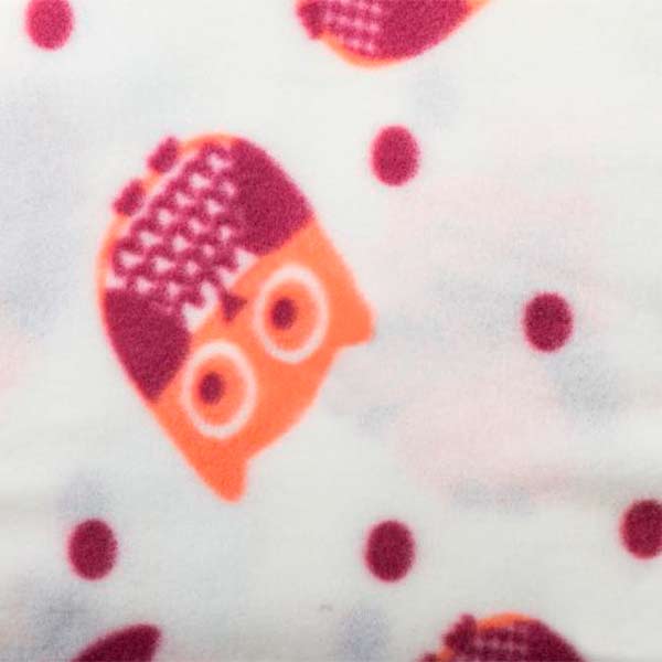 Плед флисовый Underprice Совы 150x180 см