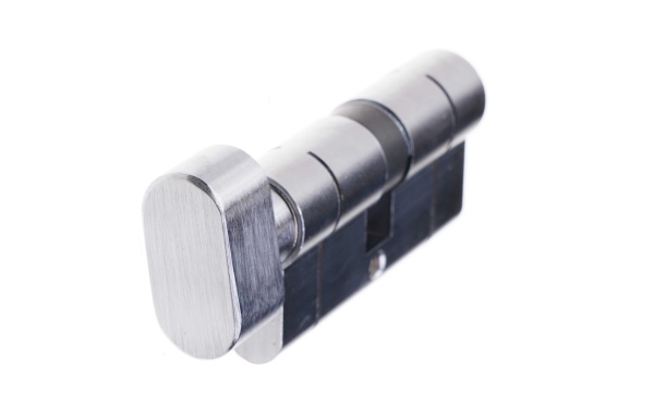 Цилиндр Abus KD6PS 50x50 ключ-вороток 100 мм матовый никель