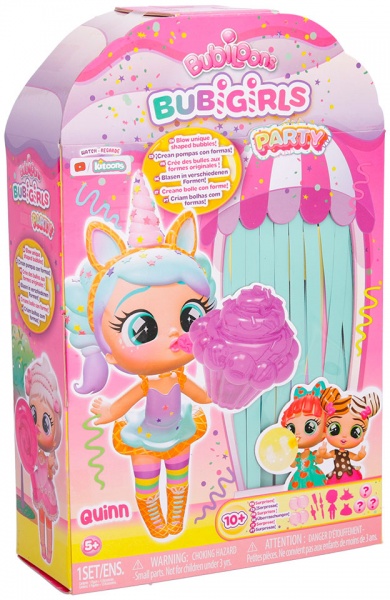 Ігровий набір Bubiloons з лялькою Крихітка Бабі Квін 906259IM