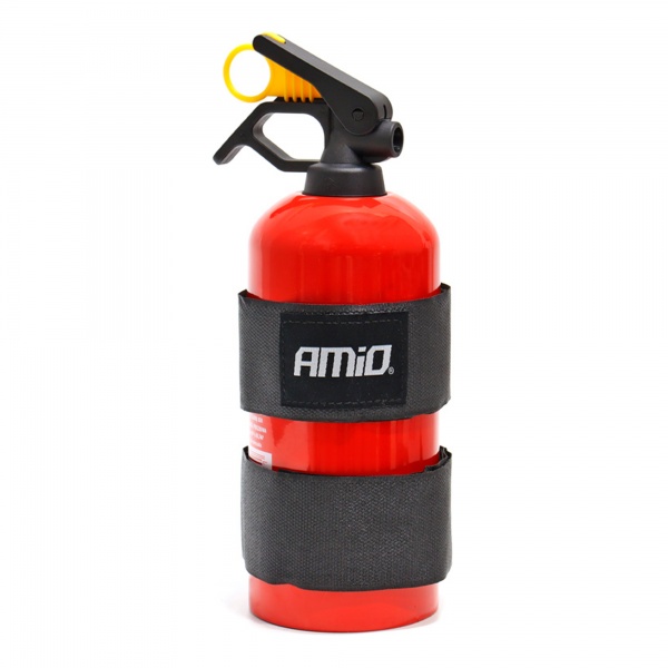 Тримач для вогнегасника на липучцi AMiO FEH-1 (02498) чорний