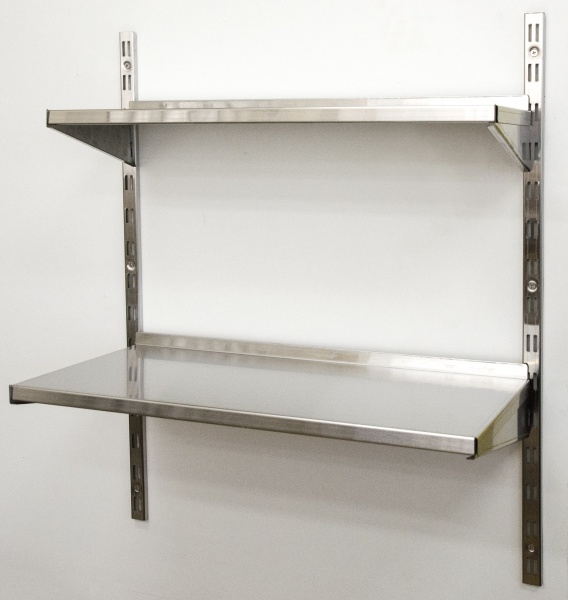 Полиця збірна на 2 рівні Tehma 600x300х500 мм нержавіюча сталь