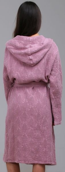 Халат домашний La Nuit Santa Stone Wash р. S пудровый 