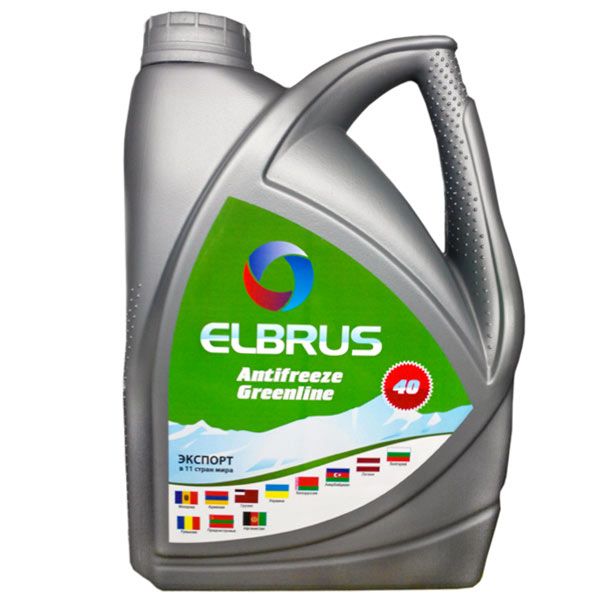 Антифриз Elbrus 40 зеленый 5 кг