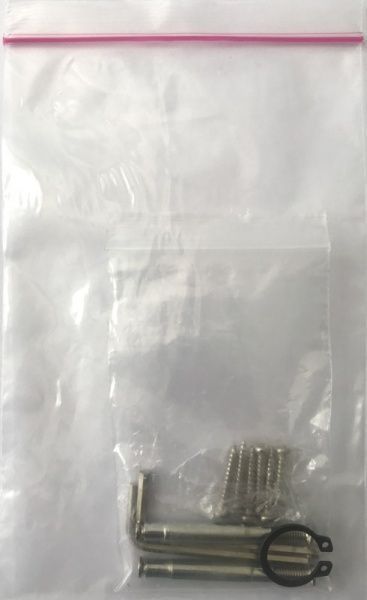 Комплект MVM для дверних ручок MK-01 срібний