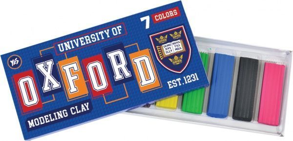 Пластилин восковой 7 цветов (м) YES