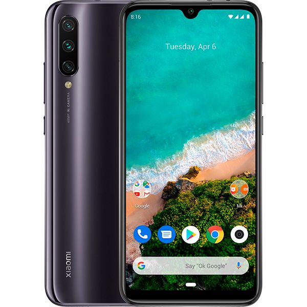 Смартфон Xiaomi Mi A3 4/128GB (Grey)
