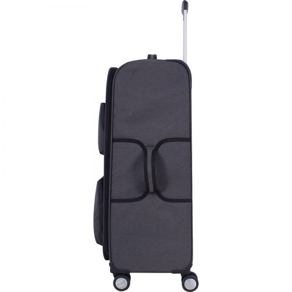 Чемодан Bagland 83 л темно-серый 3716927 