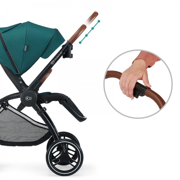 Коляска універсальна 2 в 1 Kinderkraft Evolution Cocoon зелена KKWEVCOGBL2000 