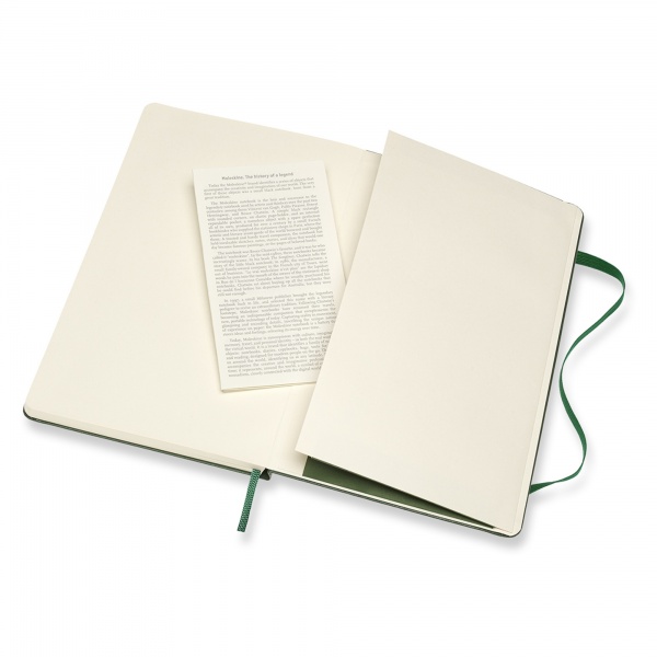 Блокнот для записей Classic 13х21 см точка миртовый зеленый QP066K15 Moleskine