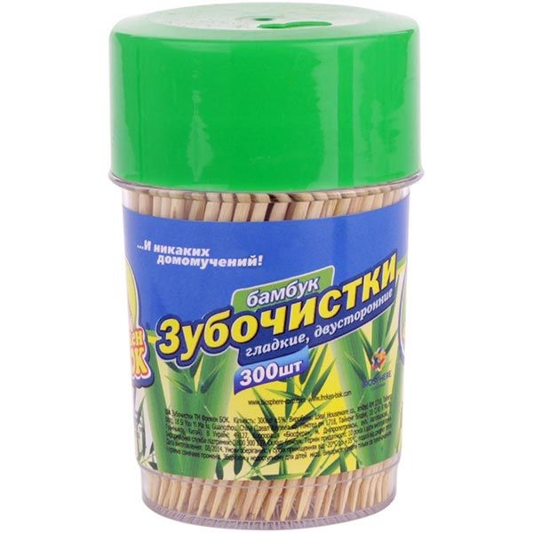 Зубочистки Фрекен Бок бамбуковые 300 шт