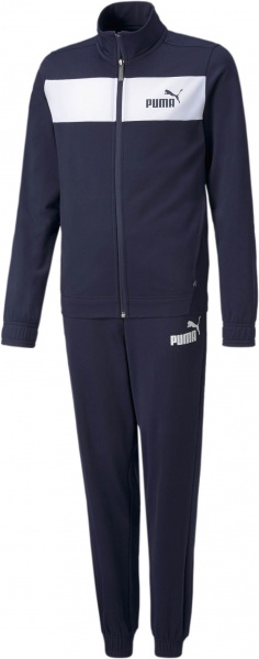 Спортивный костюм Puma Poly Suit cl B 58937106 р. 140 синий
