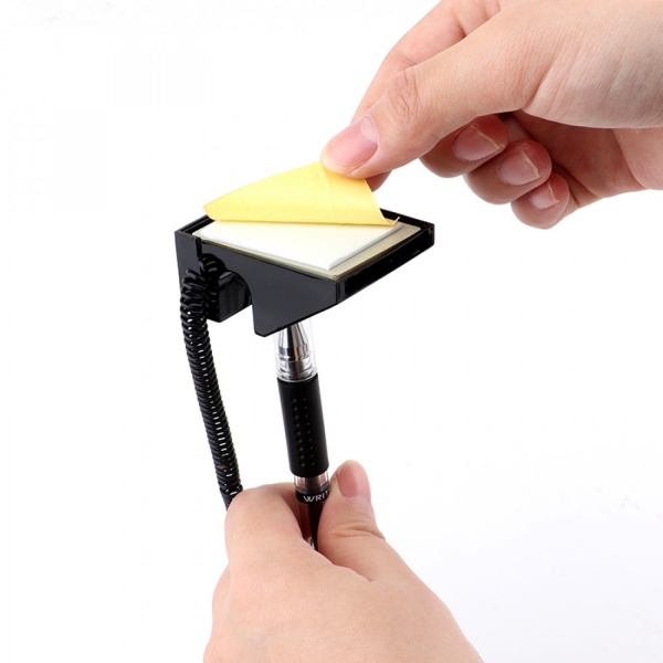 Ручка гелева Baoke настільна 0.5 мм із грипом чорна (NO850-black) 