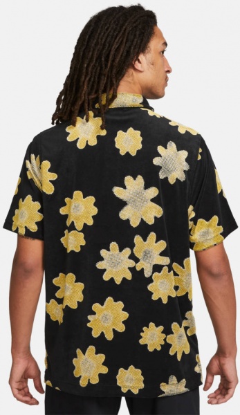 Футболка Nike M NSW DF HBR-S OVERSIZED POLO DM5032-010 р.L чорний