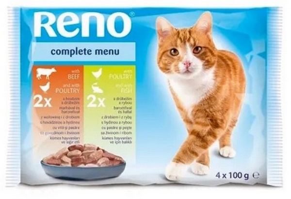 Паштет RENO с говядиной и курицей 400 г