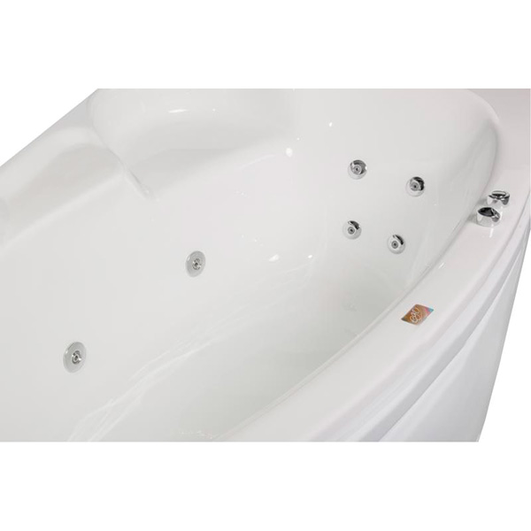 Ванна гідромасажна EGO Nicole 170x110 правобічна (6 компл.) 70410091