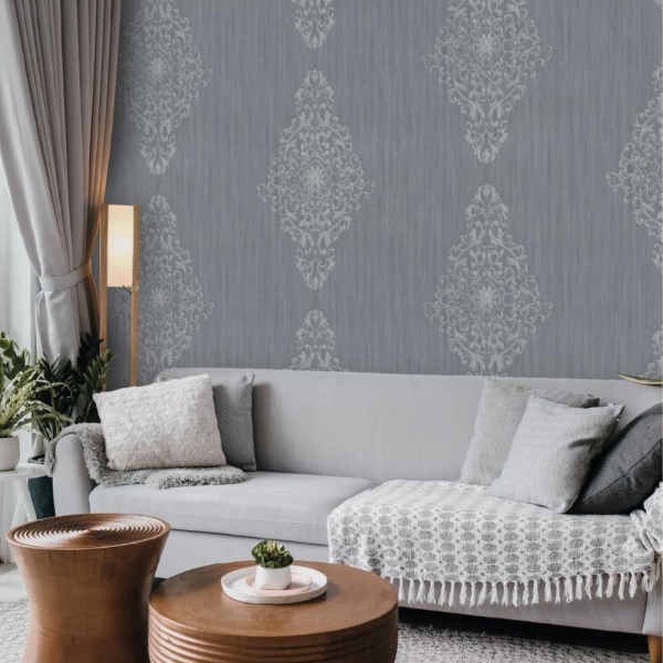 Обои виниловые горячего тиснения Vinil Айрин декор ТФШ 2-1437 1,06x10,05 м 