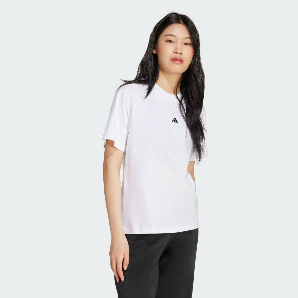 Футболка Adidas W SL SJ T JC5944 р.L белый