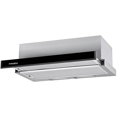 Витяжка Pyramida TL full glass inox black 50 см