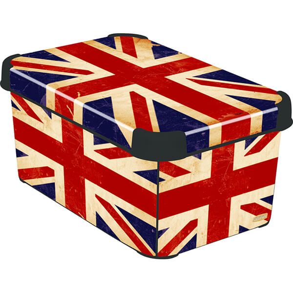 Ящик для речей Curver British Flag S