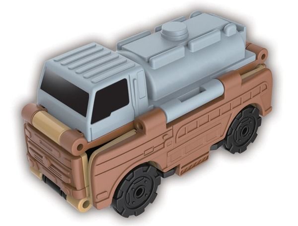 Іграшка-трансформер Transracers 2-в-1 Позашляховий пікап & Автоцистерна YW463875-28