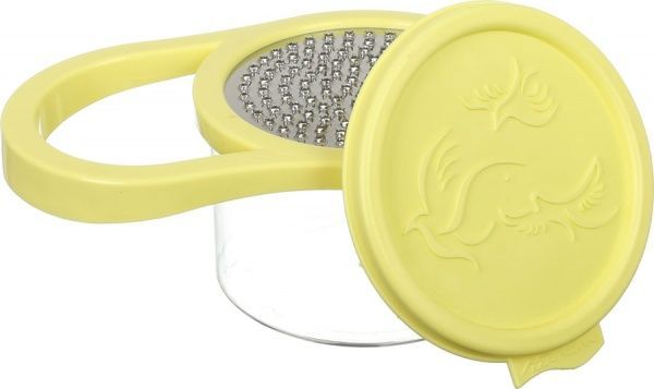 Тертка металева з пластиковим контейнером і кришкою SAPHIRE 500 мл Bager