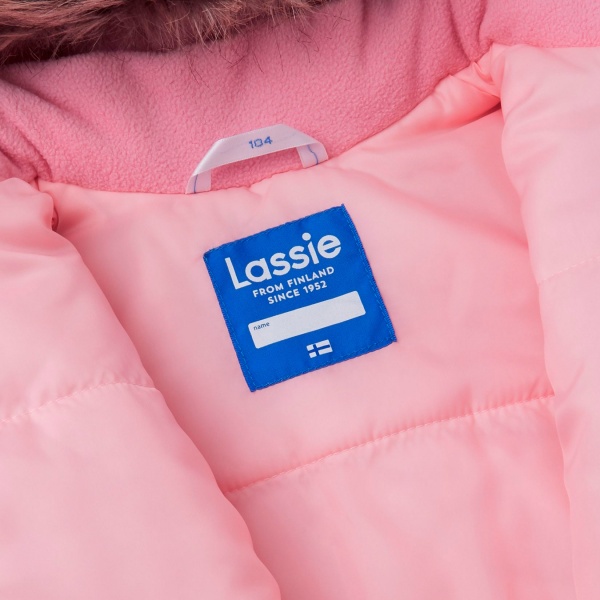 Куртка-парка для девочек Lassie Selja р.140 розовый 7100027A 