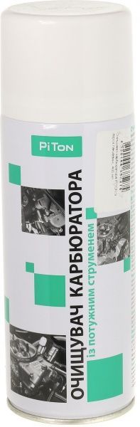 Очисник карбюратора аерозольний Piton 400 мл