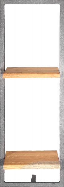 Полка Метал Арт КМ-4 250x250x750 мм черный 