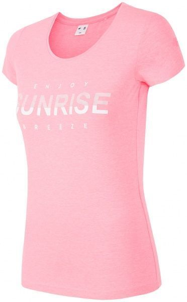 Футболка 4F H4L19-TSD015-54M S розовый