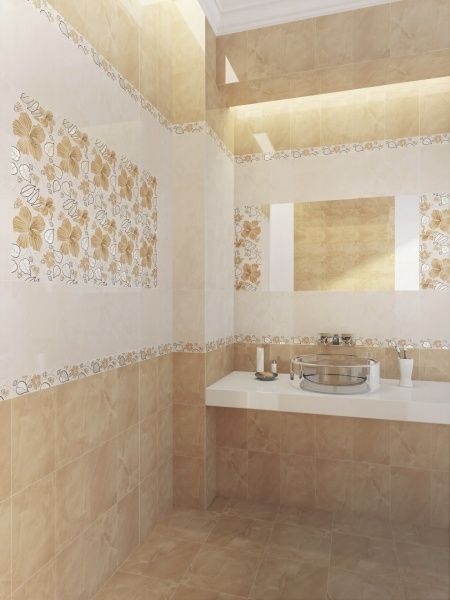 Плитка Golden Tile Карат Бежевый Е91151 20x30 