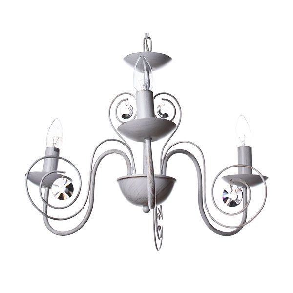 Люстра підвісна Victoria Lighting 3xE14 білий Luce/SP3 