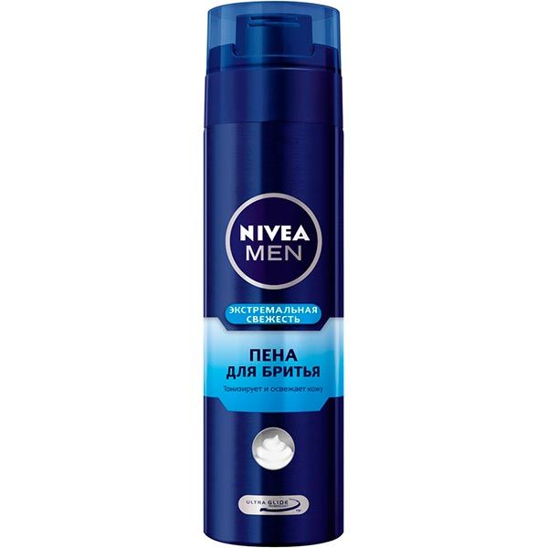 Пена для бритья Nivea MEN Экстремальная свежесть 200 мл