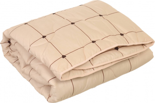 Ковдра Cell 155x215 см UP! (Underprice) бежевий із принтом