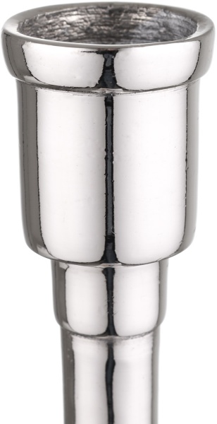 Свічник для столової свічки 90x175 мм срібний