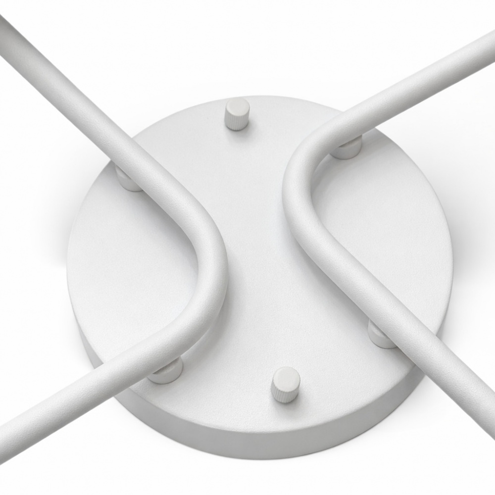 Люстра потолочная LIGHT SET DUSHA MS228 4x12 Вт GX53 белый молочный