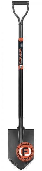 Лопата штикова суцільна Finland з зубцями (1725)
